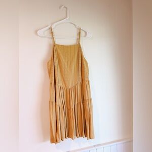 Mustard yellow wild fable sundress